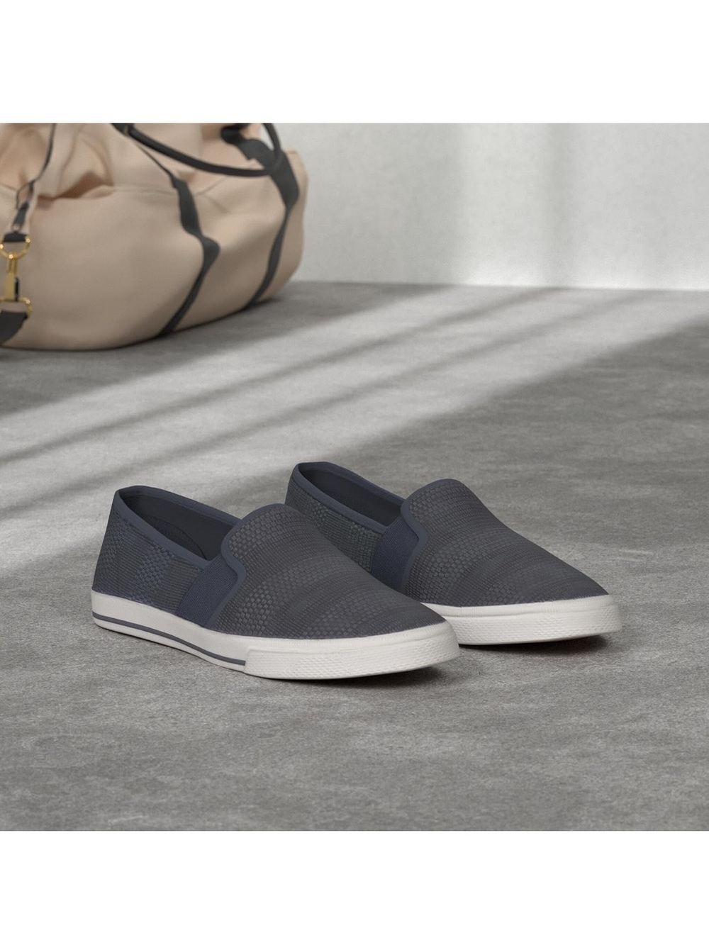 Lauren Ralph Lauren Women’s Slip-On Mesh Casual Shoes in Navy